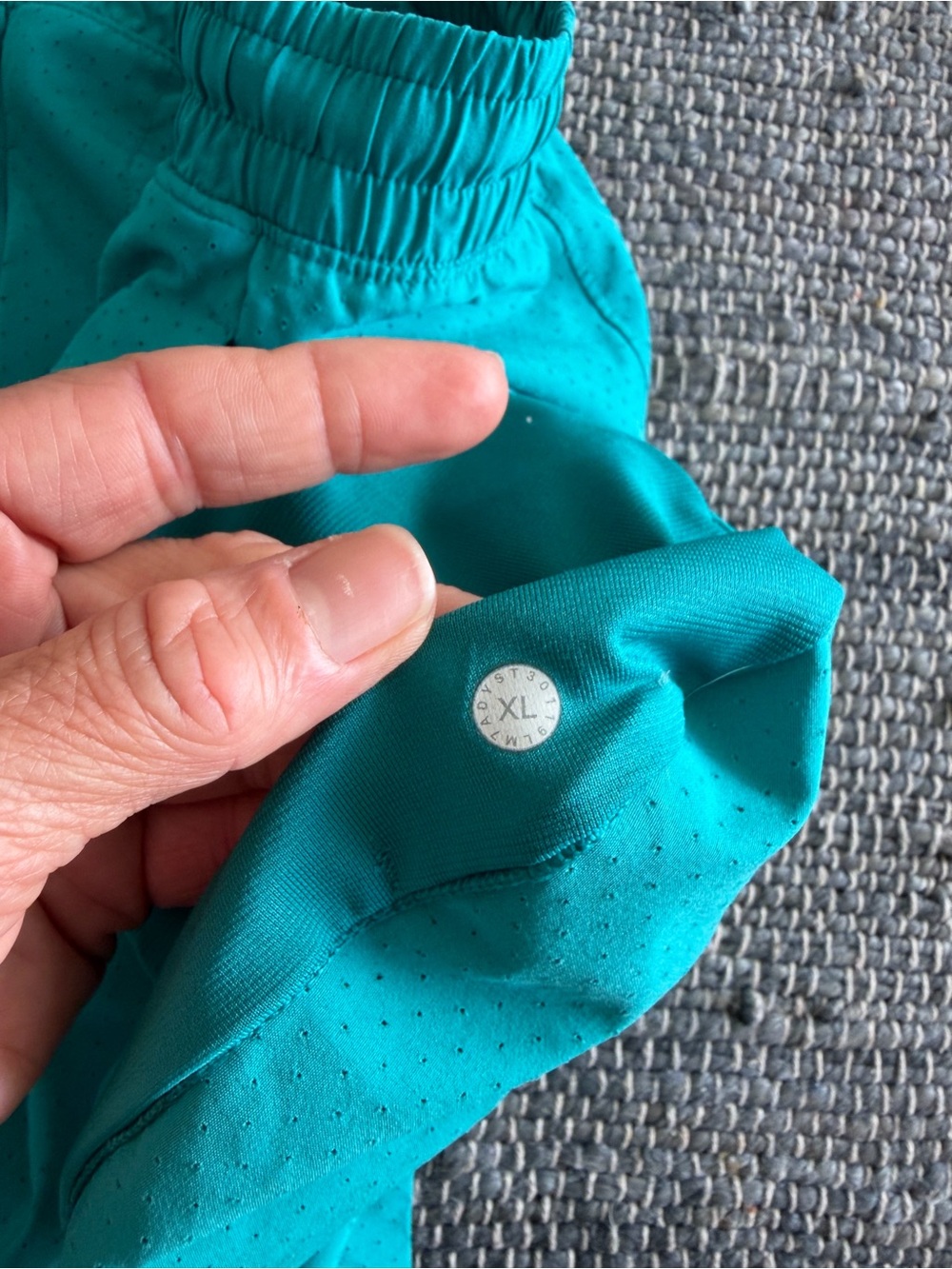 Lululemon Pace Breaker Short *Lined Perforated 9” Amazonite - Picture 11 of 11